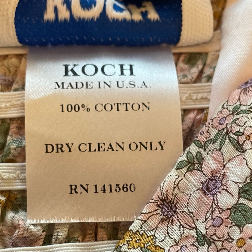 KOCH CHLOE Pink Floral Mini Dress Small - Picture 4 of 9